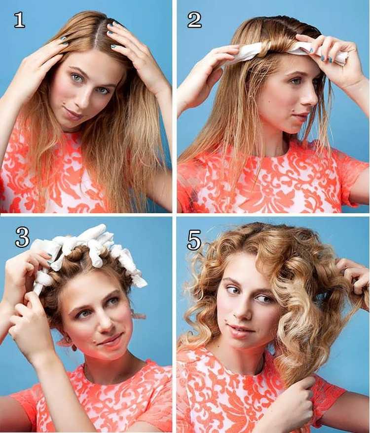 Как сделать красивые локоны на сухих волосах