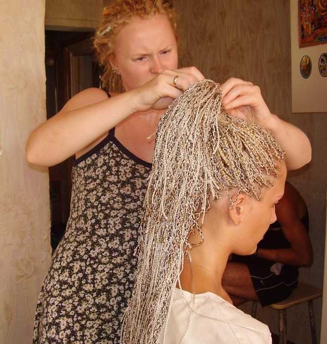 Как расчесывать волосы после африканских косичек