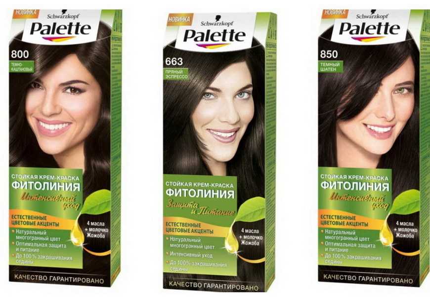 Палитра красок для волос "палет": оттенки, описание, фото и отзывы - luv.ru