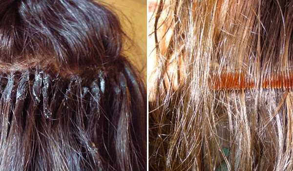 Наращивание волос капсульное портит ли волосы