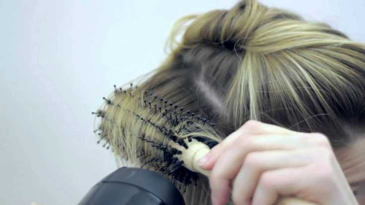 Как уложить волосы феном самой себе в домашних условиях