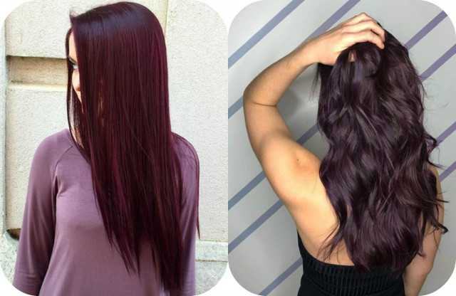 Баклажановый цвет волос - это настоящий тренд, к которому прибегают женщины всех возрастов Он бывает трех оттенков и подходит всем цветотипам