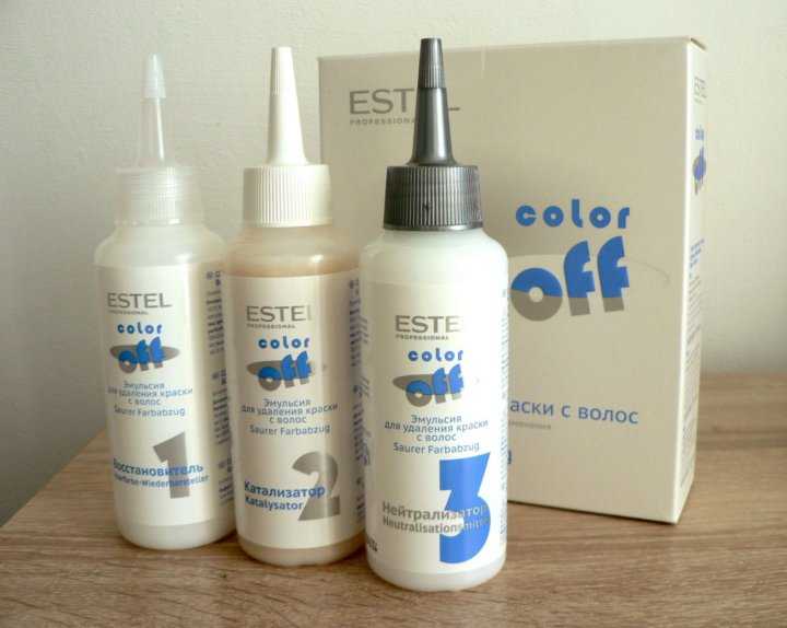 Смывка эстель колор офф (estel color off) - инструкция по применению краски в домашних условиях, кислотная для волос