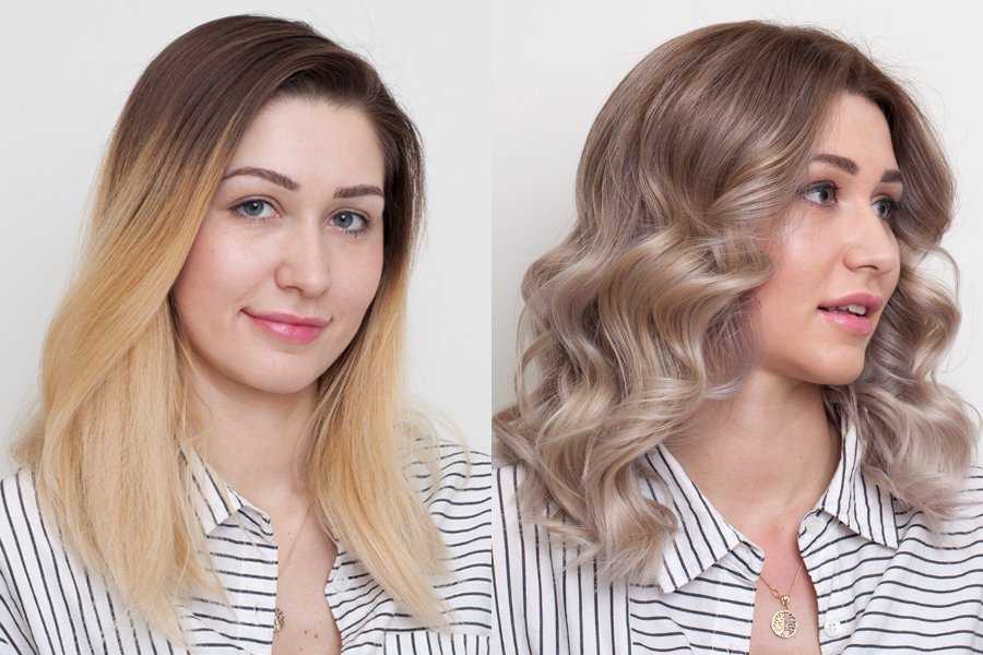 Как смягчить волосы при переходе к своему цвету