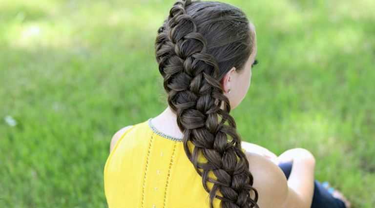 Объемные косы для тонких волос: пошаговые инструкции, видео
