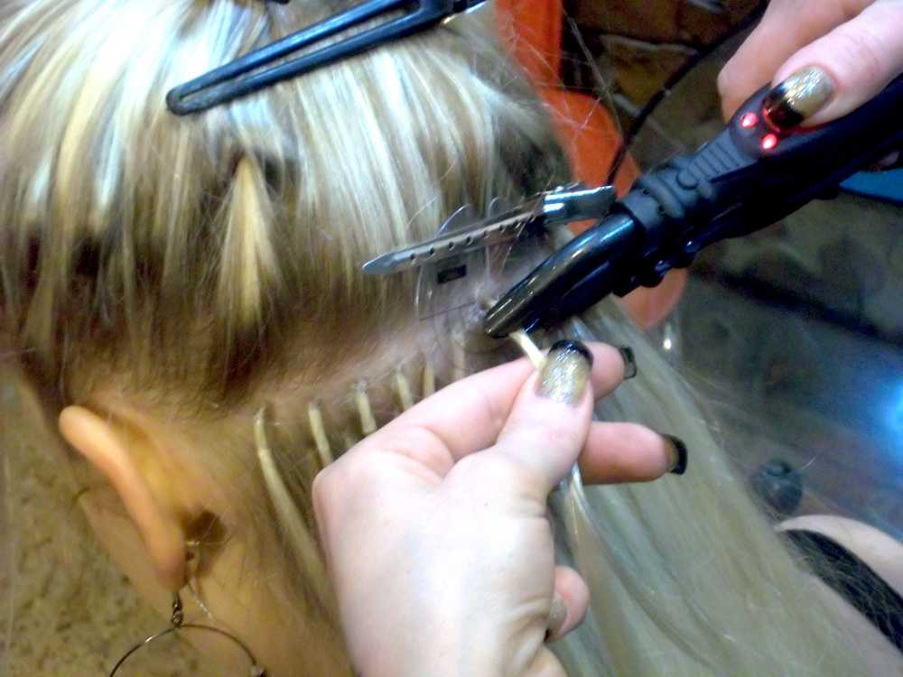 Итальянское наращивание волос — что это такое, капсульный метод, кератин для горячей технологии