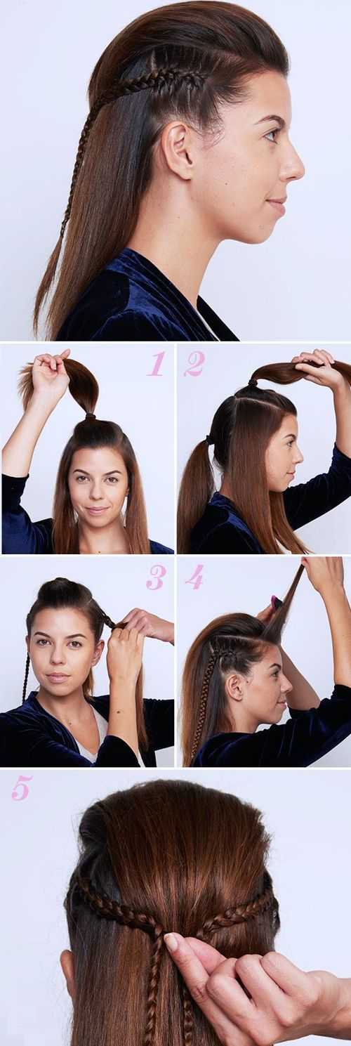 Как правильно сделать начес на средние волосы самой себе с фото и видео