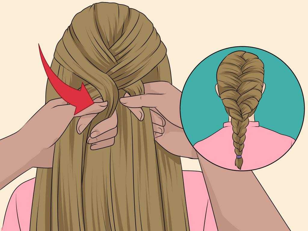 Косичка из 4 прядей: 9 способов плетения узоров — правильный уход за волосами