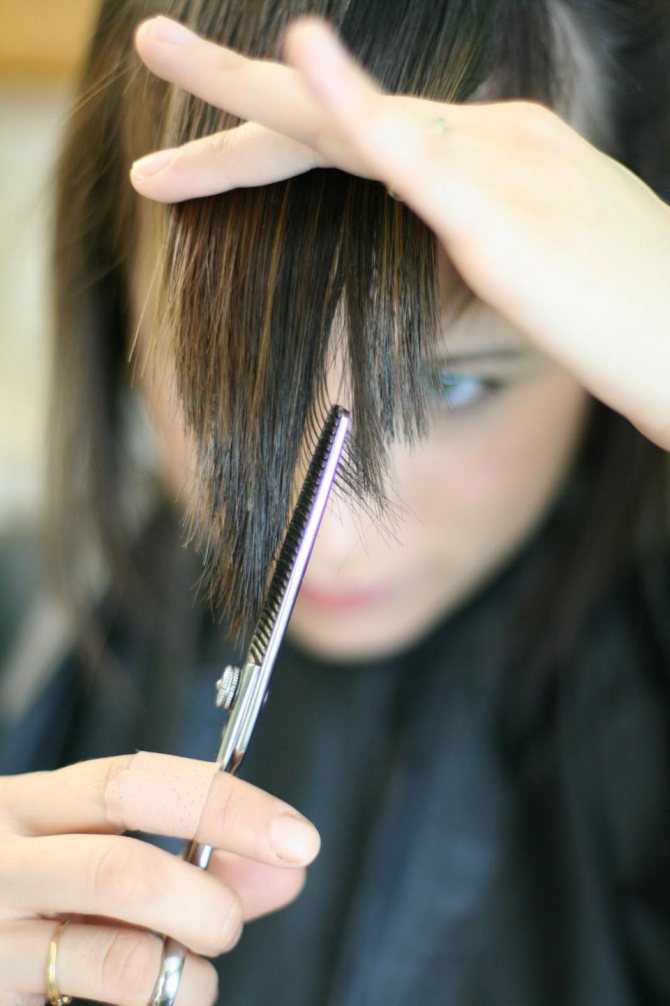 Филировка волос- все техники в деталях