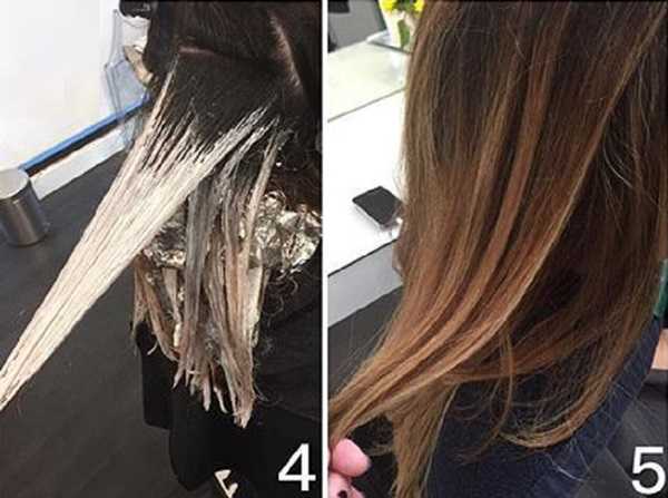 Как сделать шатуш на темные волосы в домашних условиях: фото до и после »