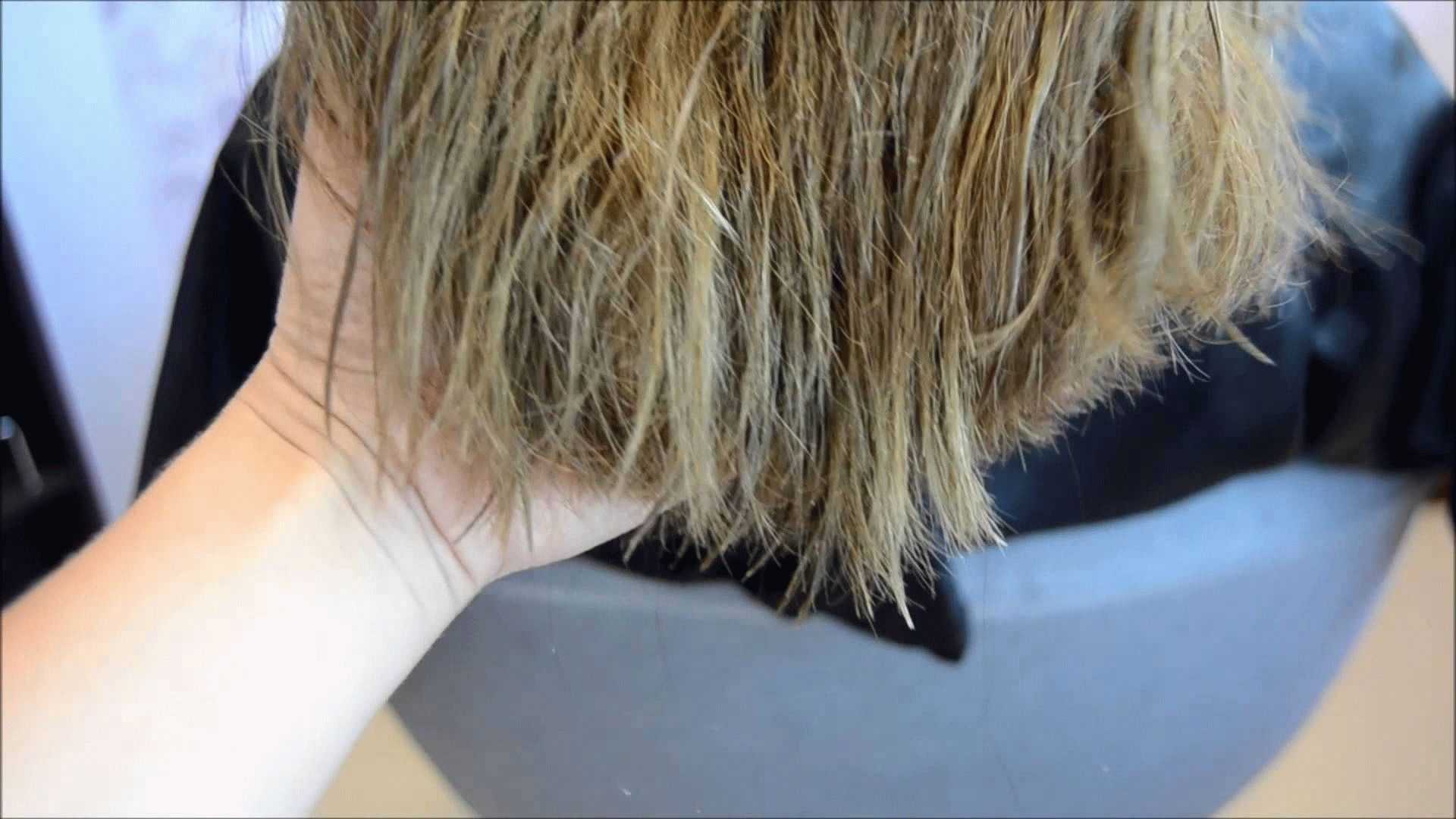 Как ухаживать за кончиками волос чтобы они не ломались